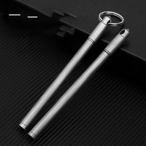 Mini Multifunctional Titanium Alloy Tactical Pen Portable Self-defense Pen Outdoor Anti-wolf Artifact High-end Signature Pen-4