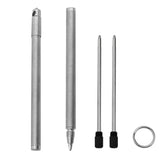 Mini Multifunctional Titanium Alloy Tactical Pen Portable Self-defense Pen Outdoor Anti-wolf Artifact High-end Signature Pen-3
