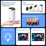 Magcubic 4K Wifi6 Projector 290ANSI Android 11 Dual WIFI Allwinner H713 BT5.0 1280*720P Home Cinema Outdoor portable HY300 Pro +