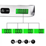 NEW Electronic Luggage Scale Digital LCD Hanging Scare for Suitcase Travel Weighs Baggage Bag Weight Balance Tool