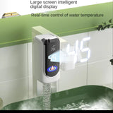 3000W Electric Water Heater Tap Instant Hot Water Faucet Heater Cold Heating Faucet Tankless Instantaneous Water Heater
