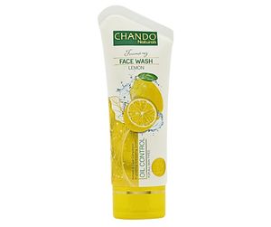Chando Natural Foaming Face Wash Lemon – Oil Control & Refreshing Cleanser for All Skin Types (100g)