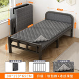 Folding bed Single rental room Accompanying dormitory Metal folding Office lunch break  Household folding iron