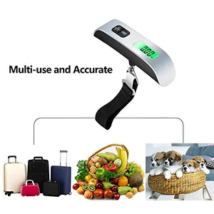 NEW Electronic Luggage Scale Digital LCD Hanging Scare for Suitcase Travel Weighs Baggage Bag Weight Balance Tool