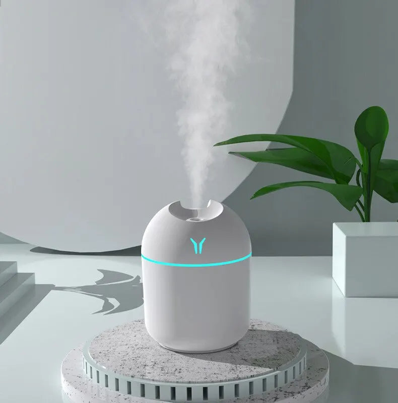 250ML Mini Aroma Oil Diffuser USB Essential Oil Atomizer Electric Air Humidifier With LED Night Lamp For Home Desk Bedroom Car