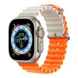 Silicone Ocean band for Apple Watch straps 45mm 46mm 40mm Ultra 2 49mm 44mm 41mm 38-42mm sport bracelet series 10 9 8 7 6 5 4 SE