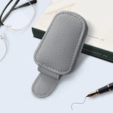 Car glasses clip sunshade plate clip multifunctional sunglasses PU car glasses clip card ticket clip
