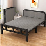 Folding bed Single rental room Accompanying dormitory Metal folding Office lunch break  Household folding iron