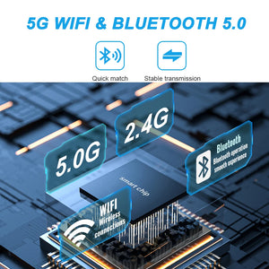 2025 2in1 Wireless Carplay&Android Auto Box 2in1 Wired to Wireless Dongle Automatic Connect Adapter Bluetooth Plug&Play Mini Box