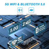 2025 2in1 Wireless Carplay&Android Auto Box 2in1 Wired to Wireless Dongle Automatic Connect Adapter Bluetooth Plug&Play Mini Box