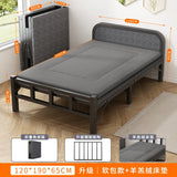 Folding bed Single rental room Accompanying dormitory Metal folding Office lunch break  Household folding iron