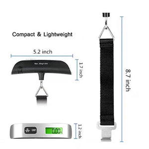 NEW Electronic Luggage Scale Digital LCD Hanging Scare for Suitcase Travel Weighs Baggage Bag Weight Balance Tool