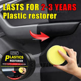 Car Plastic Restorer Universal Leather and Plastic Repair Polishing Wax Auto Interior & Panel Renewal Polish Wax Coating Agent