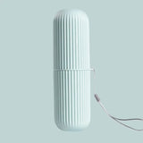 1Pc Portable Toothbrush Cup Bathroom Toothpaste Holder Storage Case Box Organizer Travel Toiletries Storage Cup New Creative