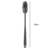 Silicone Cup Brush Milk Bottle Cleaning Brush Long Handle Water Bottles Cleaner Glass Cup Cleaning Brush Kitchen Cleaning Tools