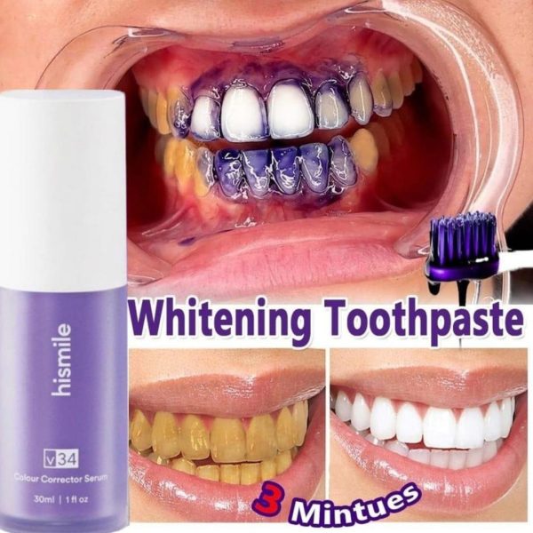 Teeth white Hismiles V34 Colour Corrector Serum – 30ml | Hismile For Teeth