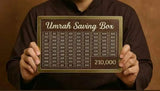 Umrah Saving Box – Box For Umrah Saving | Umrah Saving Box – Best Quality Umrah Saving Box – Umrah Saving Box Wooden Money Box For Umrah – 210,000