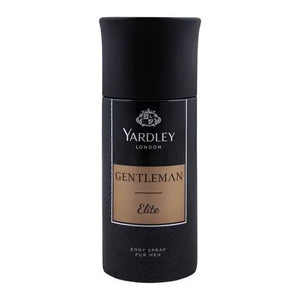 Yardley London Gentleman Elite Deodorant Body Spray For Men – 150ml | Long-lasting Elite Fragrance